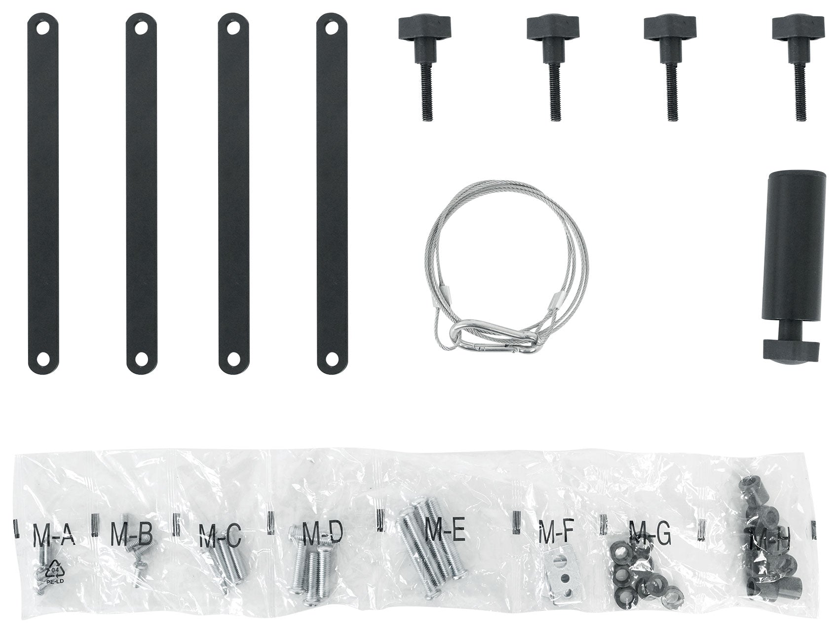 RTP33‑TV Black 2-Pack + White Totem Plates Bundle