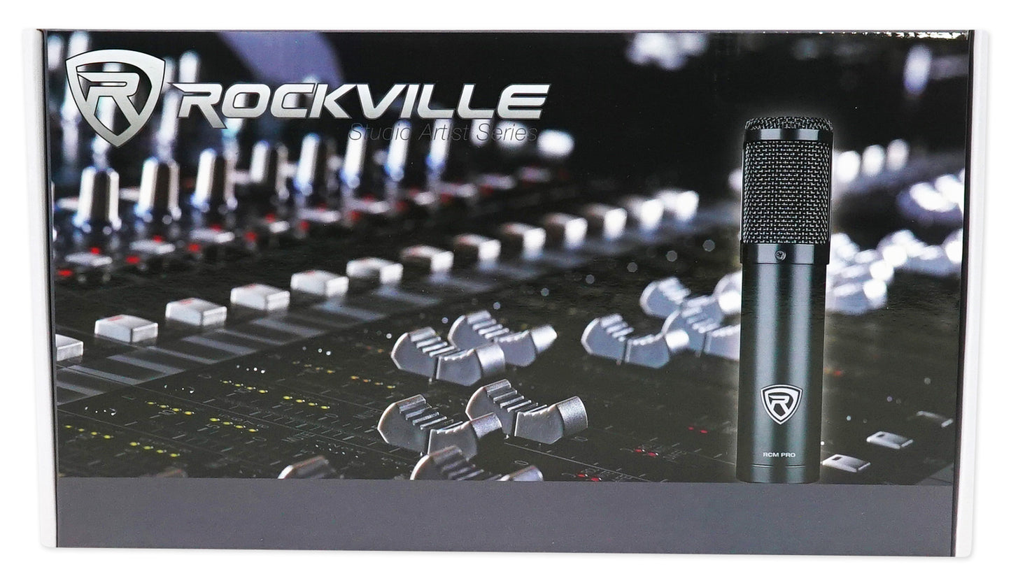ROCKMIX 10FX + RCM PRO Microphone Bundle