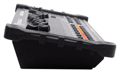 WET PAR PRO Black 10-Pack + ROCKFORCE 384 DMX Controller Bundle