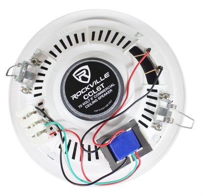 CCL6T White 4-Pack + CH-MIC70 + RCS80-1 Bundle