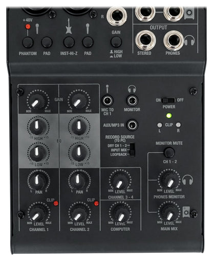 ASM4 4" + RockMix 4 Recording Bundle