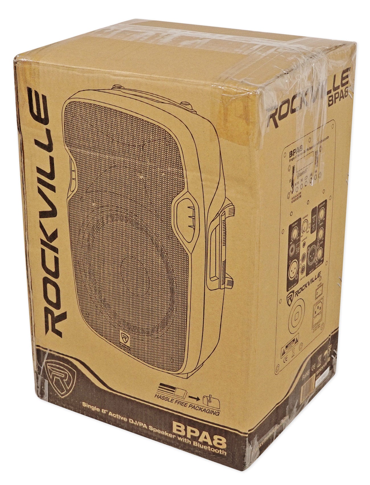 BPA8 8" Speaker + JBL Wireless Microphones Bundle