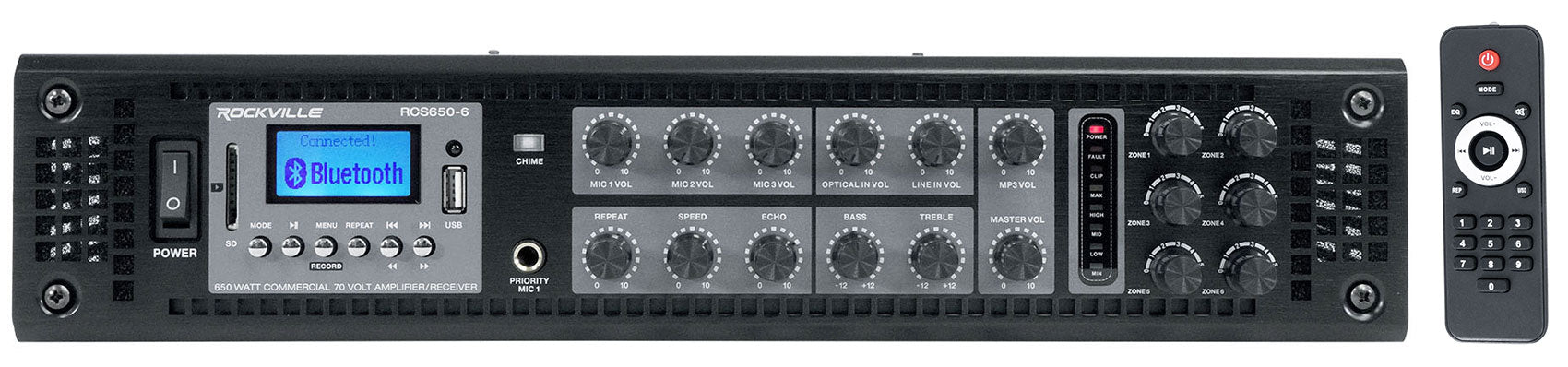 WET-40 White 10-Pack + RCS350-6 Amplifier Bundle