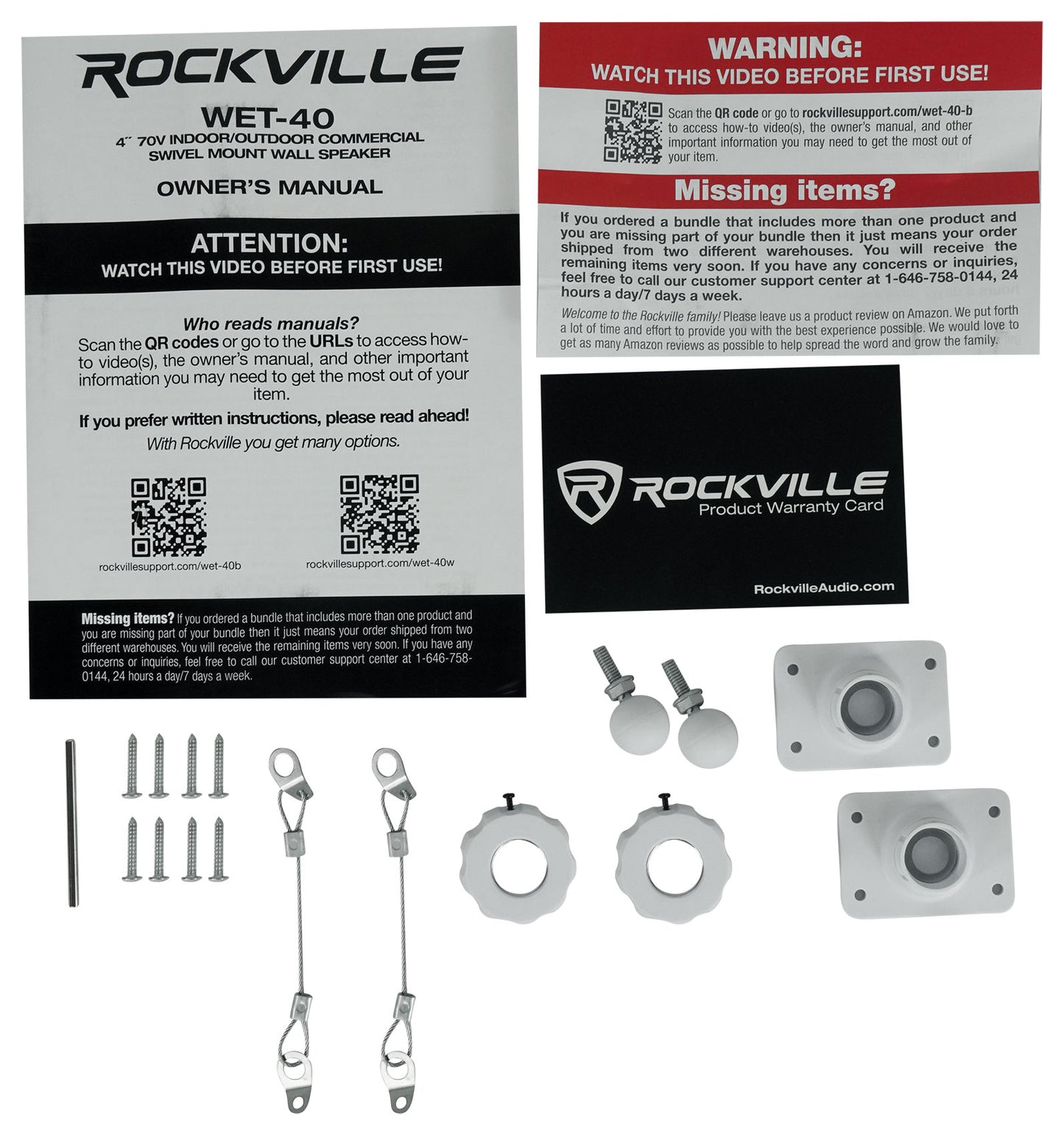 WET-40W White 24-Pack + RCS650-6 Bundle