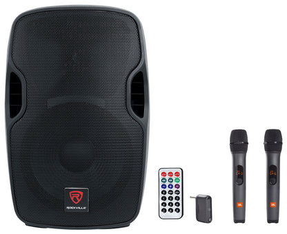 BPA12 12" Speaker + JBL Wireless Mics Bundle