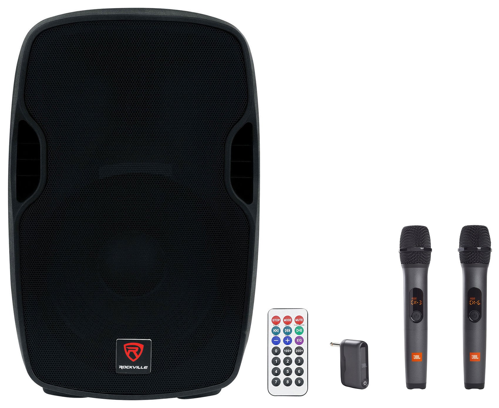 BPA15 15" Speaker + JBL Wireless Microphones Bundle