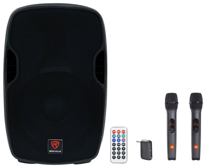 BPA15 15" Speaker + JBL Wireless Microphones Bundle