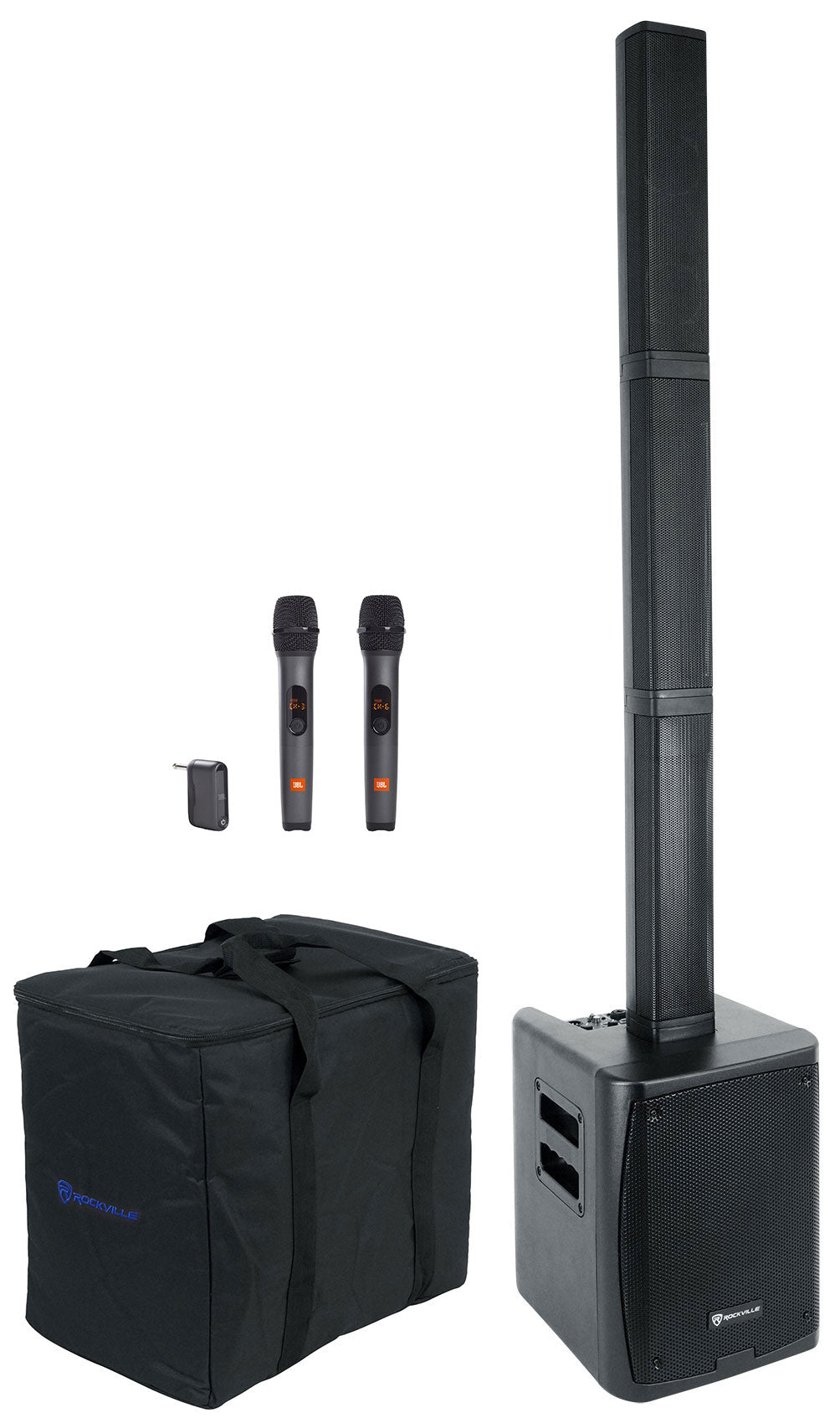 TITAN Portable Array + JBL Wireless Microphones Bundle