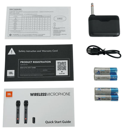 RPG152K Dual 15" System + JBL Wireless Microphones Bundle