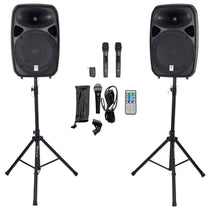 RPG152K Dual 15" System + JBL Wireless Microphones Bundle