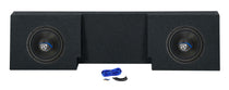 K5 W12K5S2 12" Subwoofer 2-Pack + Dual 12" Chevy Box Bundle