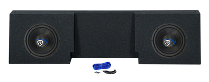 K5 W12K5S2 12" Subwoofer 2-Pack + Dual 12" Chevy Box Bundle