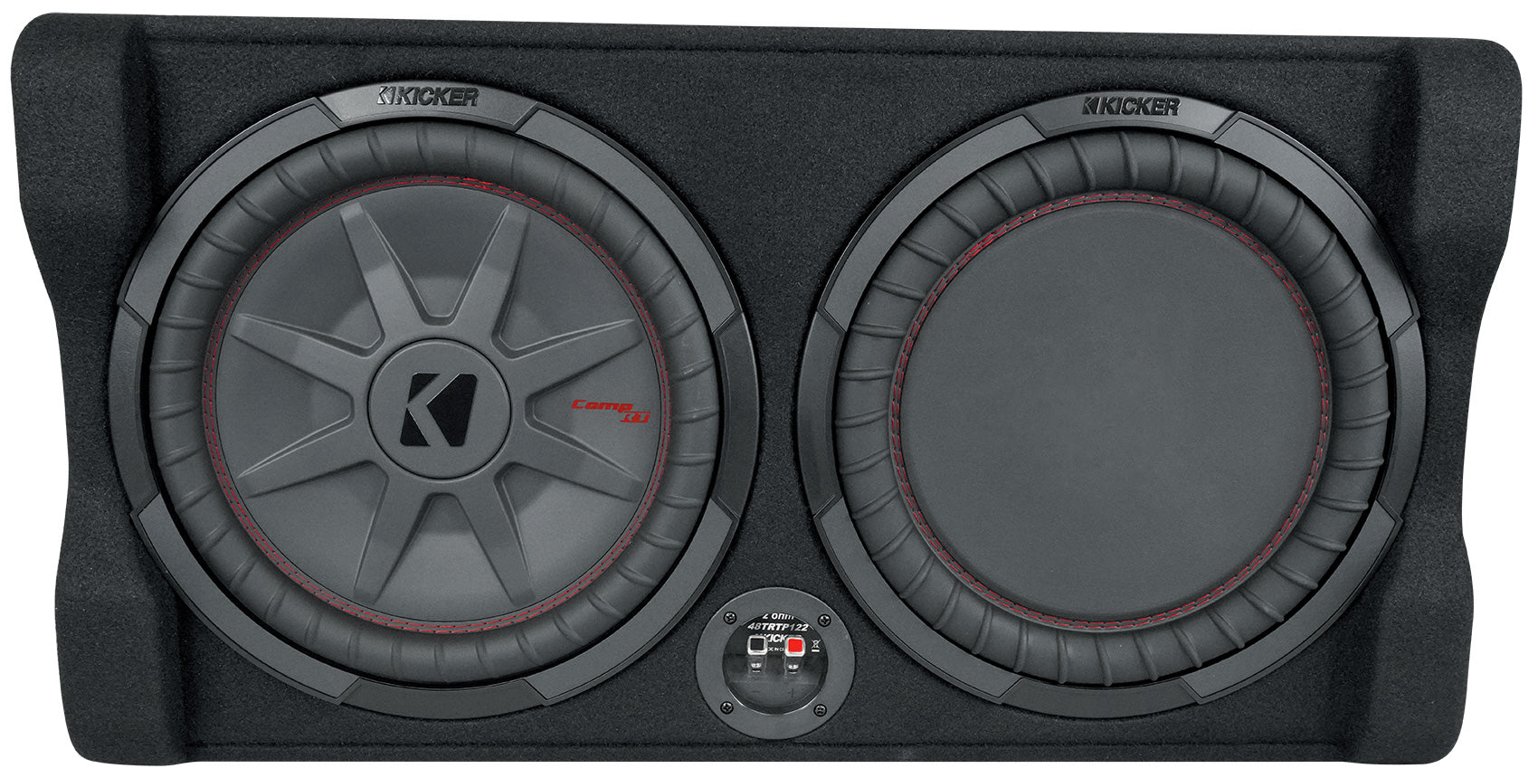 KICKER 48TRTP122 TRTP 12" 1000w Down Firing Subwoofer+Sub Enclosure Box+ROCKBOX