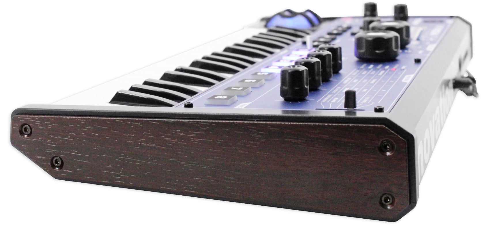 Novation MiniNova 37-Key USB MIDI Keyboard Synthesizer+Hydraulic Air Lift Bench