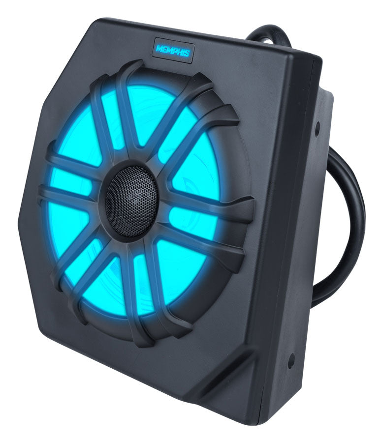 2) Memphis Audio CANAMDEF65FE 75w RMS Speaker Pods+Amp For 2018+ Can Am Defender