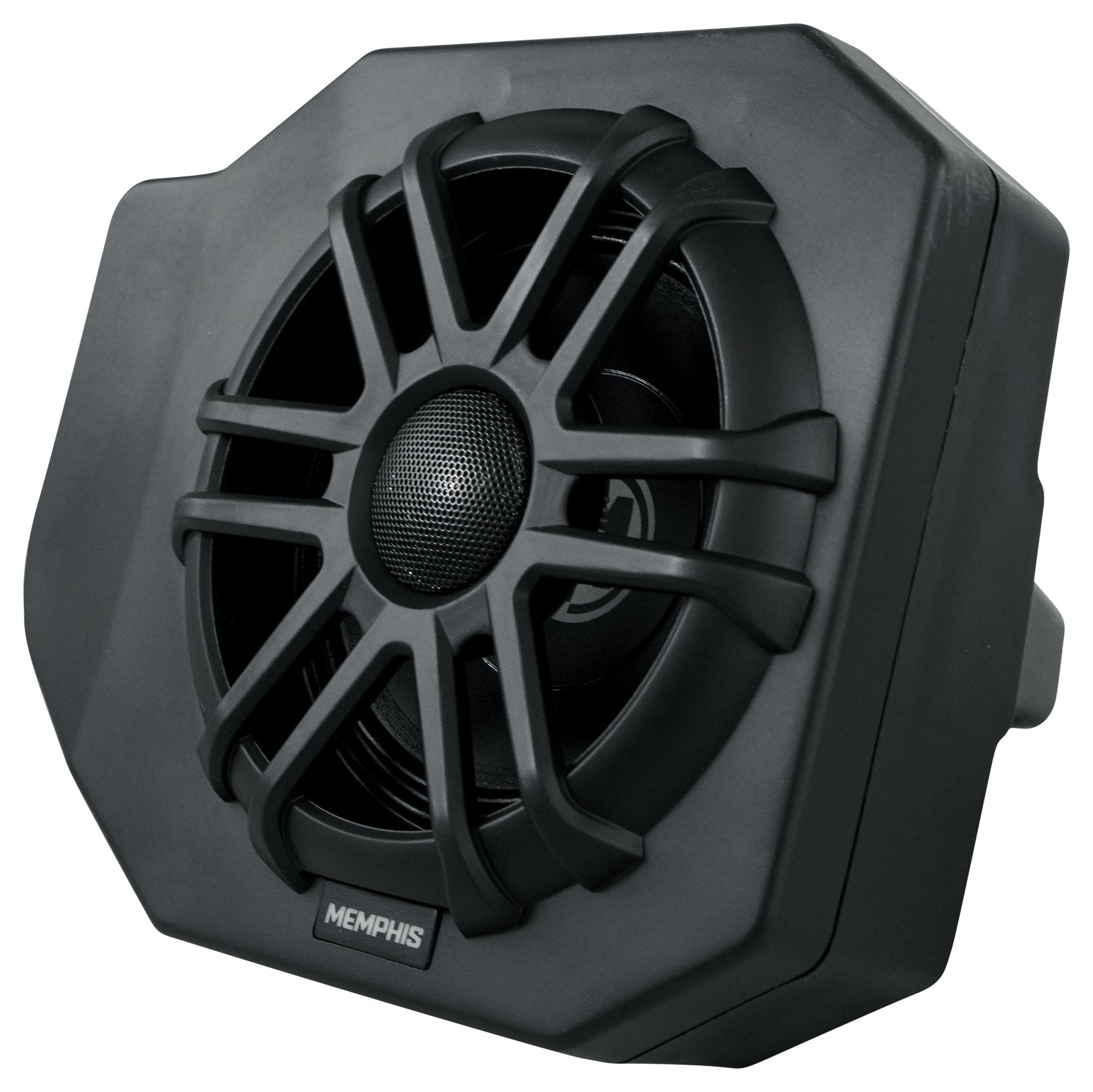 Pair Memphis RNGR65FE Speakers+Pods+LED Tower Speakers For 2018+ Polaris Ranger