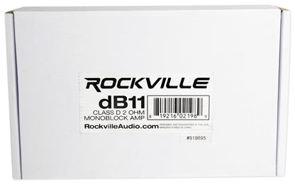 Rockville W10K5S2 + dB11 Bundle