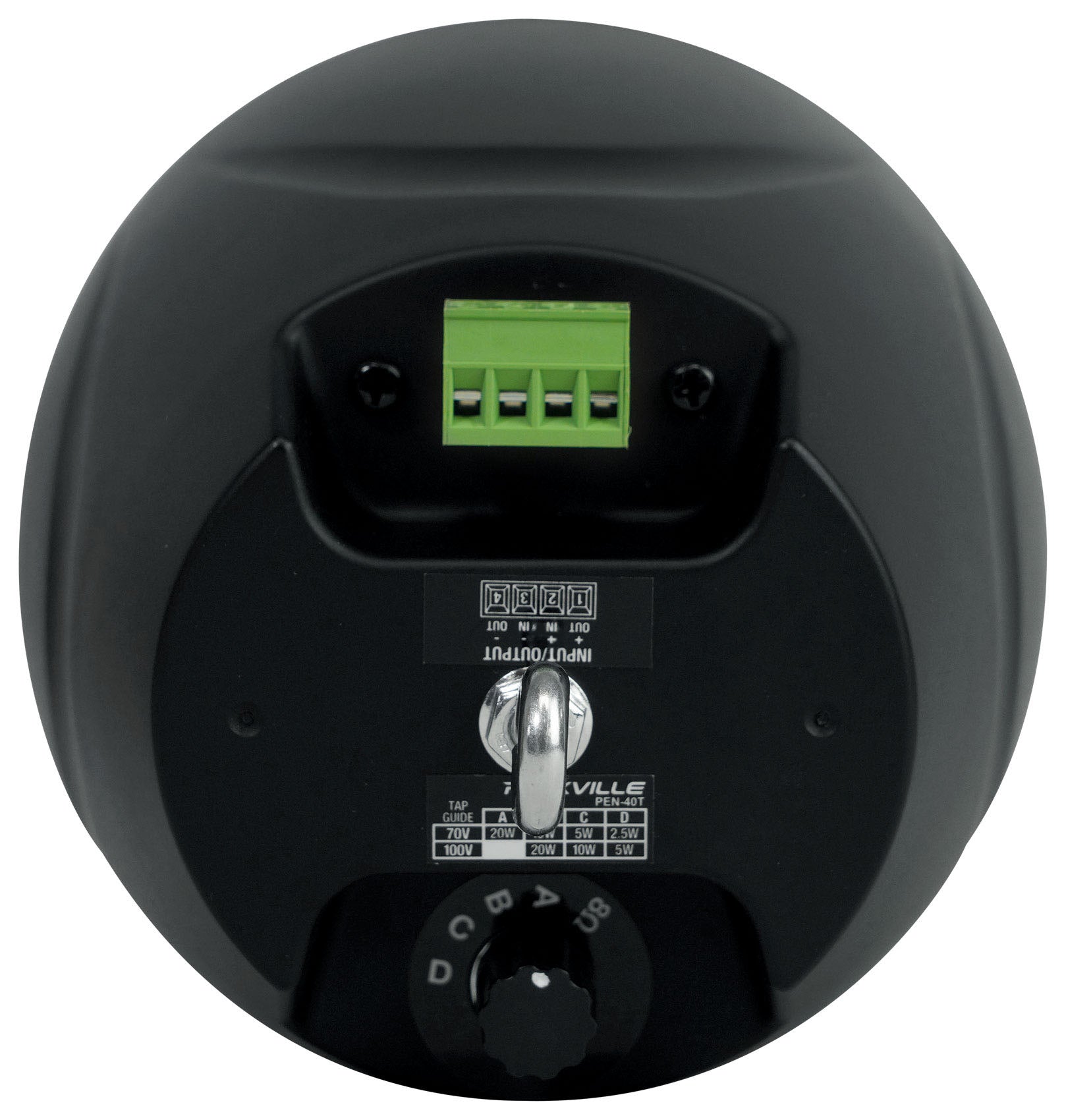 PEN-40T Black 4-Pack + RCS180-6 6-Zone 180W Amp Bundle