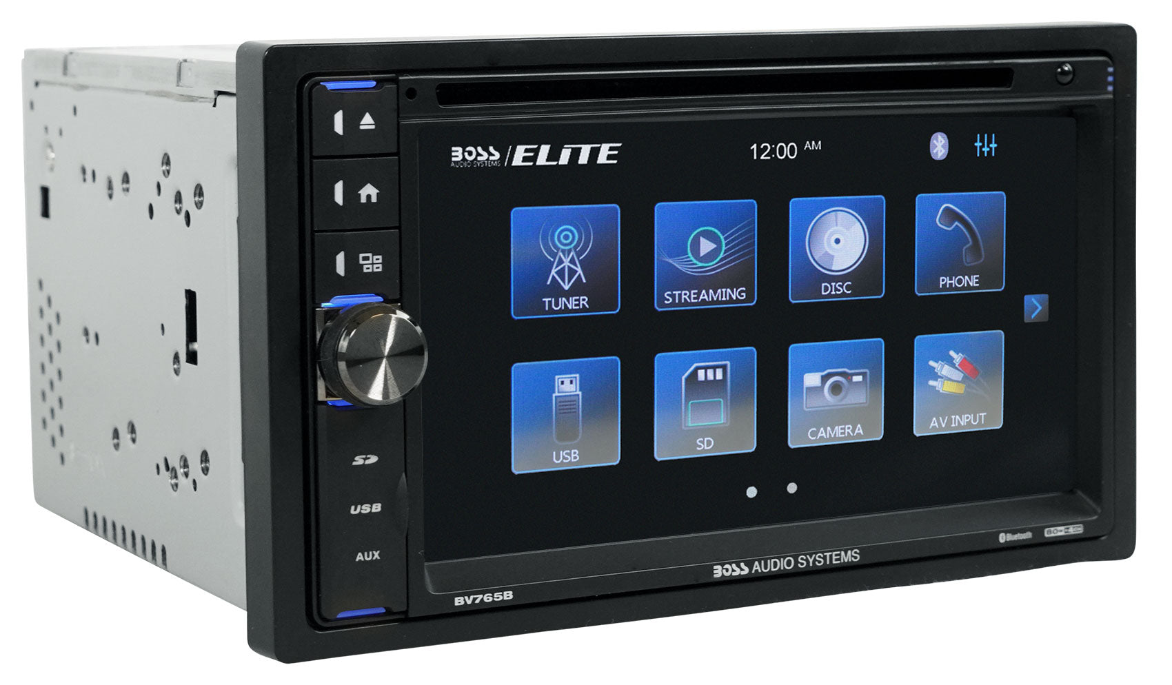 Boss Audio BV765B 6.5" In-Dash Car Monitor DVD Receiver w/Bluetooth/AM/FM+Camera