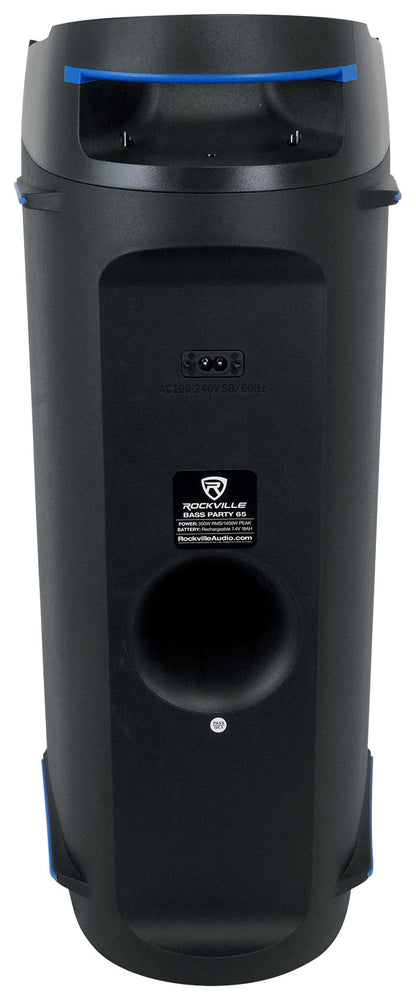 BASS PARTY 65 Speaker + RMC-XLR Mic + RVMIC5 Stand Bundle