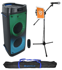 BASS PARTY 65 Speaker + RMC-XLR Mic + RVMIC5 Stand Bundle
