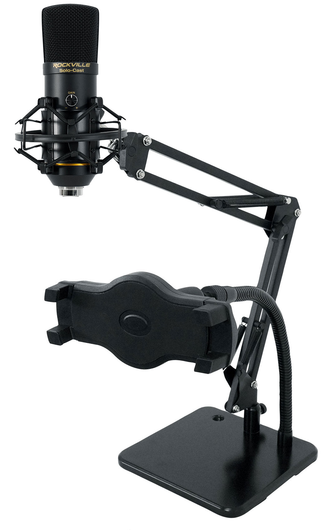 Solo-Cast + iSTAND 85 Dual Desktop Stand Bundle