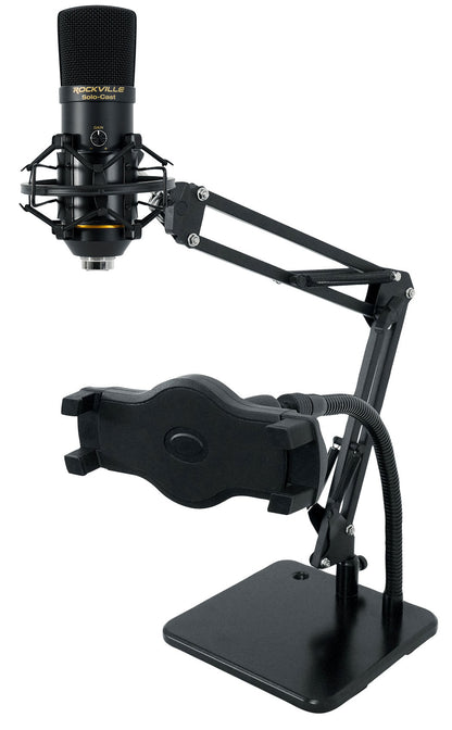 Solo-Cast + iSTAND 85 Dual Desktop Stand Bundle