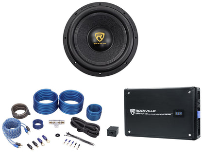W12K9D2 V3 12" Subwoofer + KRYPTON-M3 Amplifier Bundle