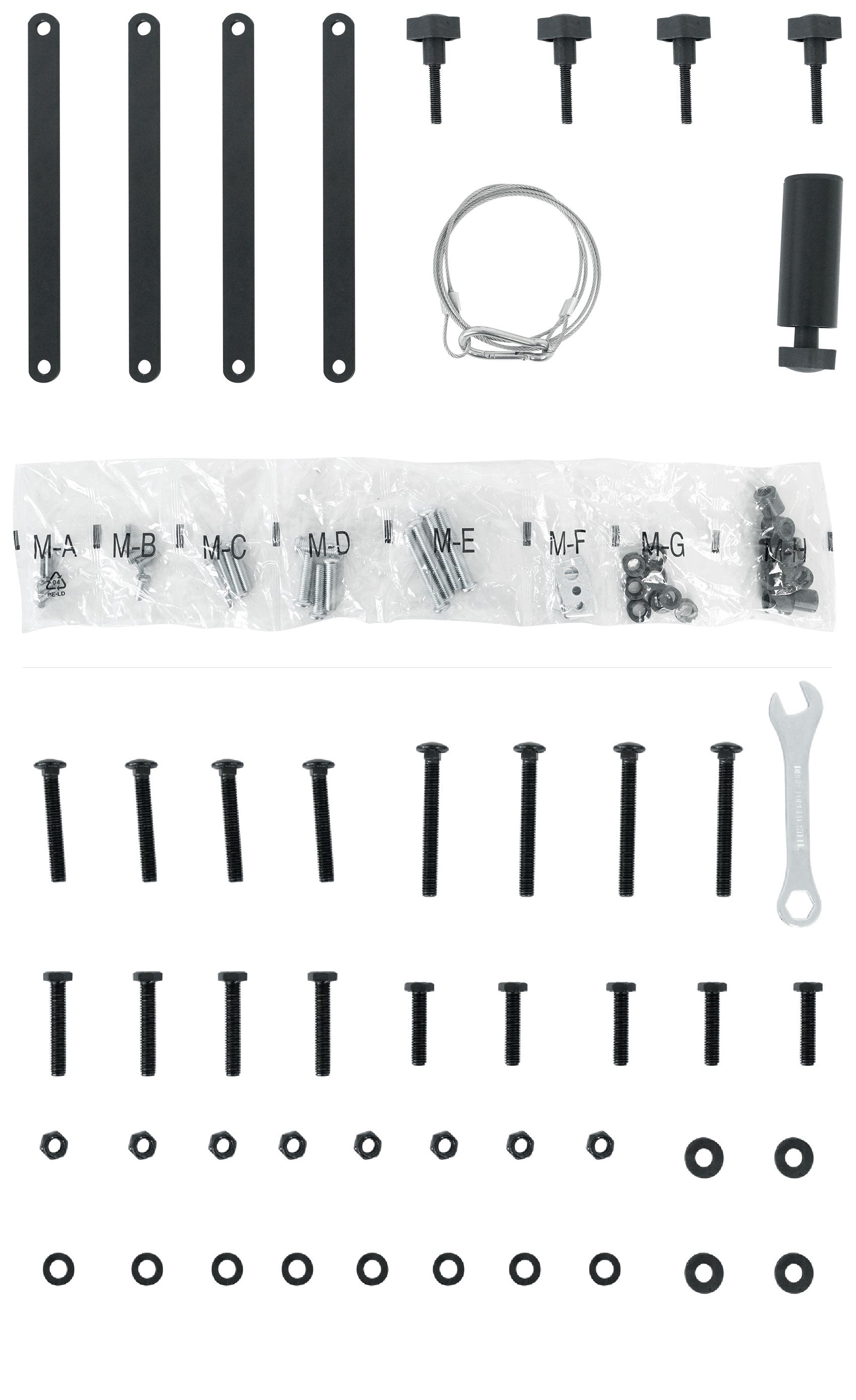 RTP33-TV ACCESSORY KIT BLACK