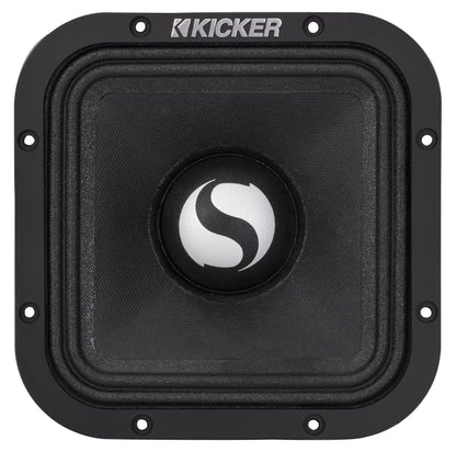 Pair Kicker ST7MR 7" Square Mid-Range Speakers 8-ohm+Portable Bluetooth Speaker