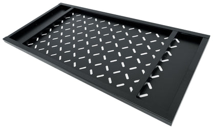 Rockville Z50 Keyboard Stand + KS1 DJ Shelf Bundle