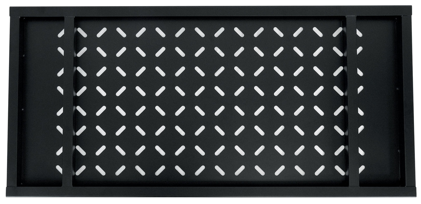 Rockville Z55 Keyboard Stand + KS1 DJ Shelf Bundle