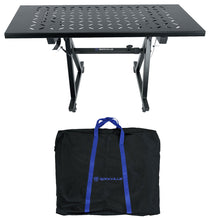 Rockville Z40W Keyboard Stand + KS1 DJ Shelf Bundle