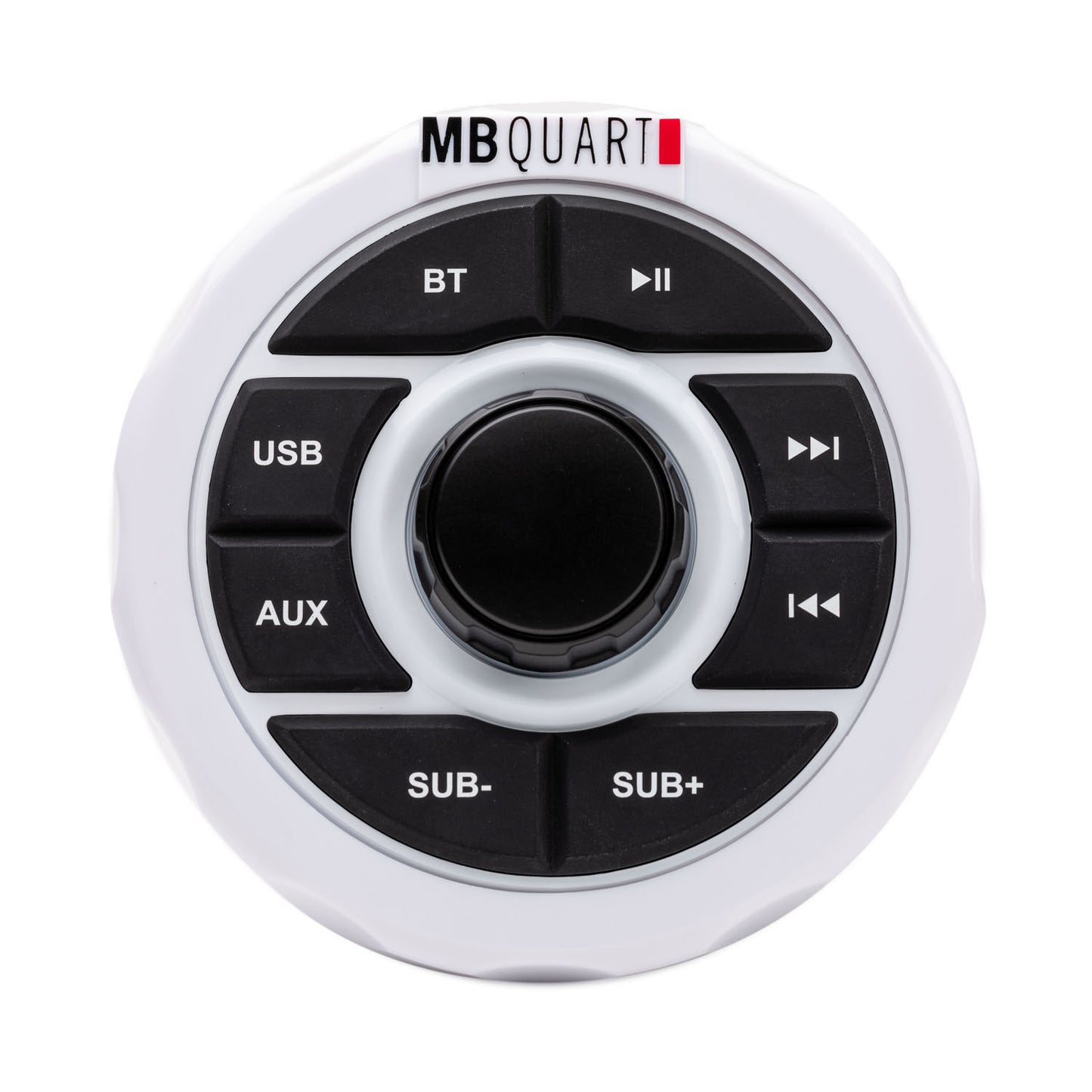 MB QUART GMR-1.5W Marine Receiver w/Bluetooth/USB/Aux+(4) Rockville 8" Speakers