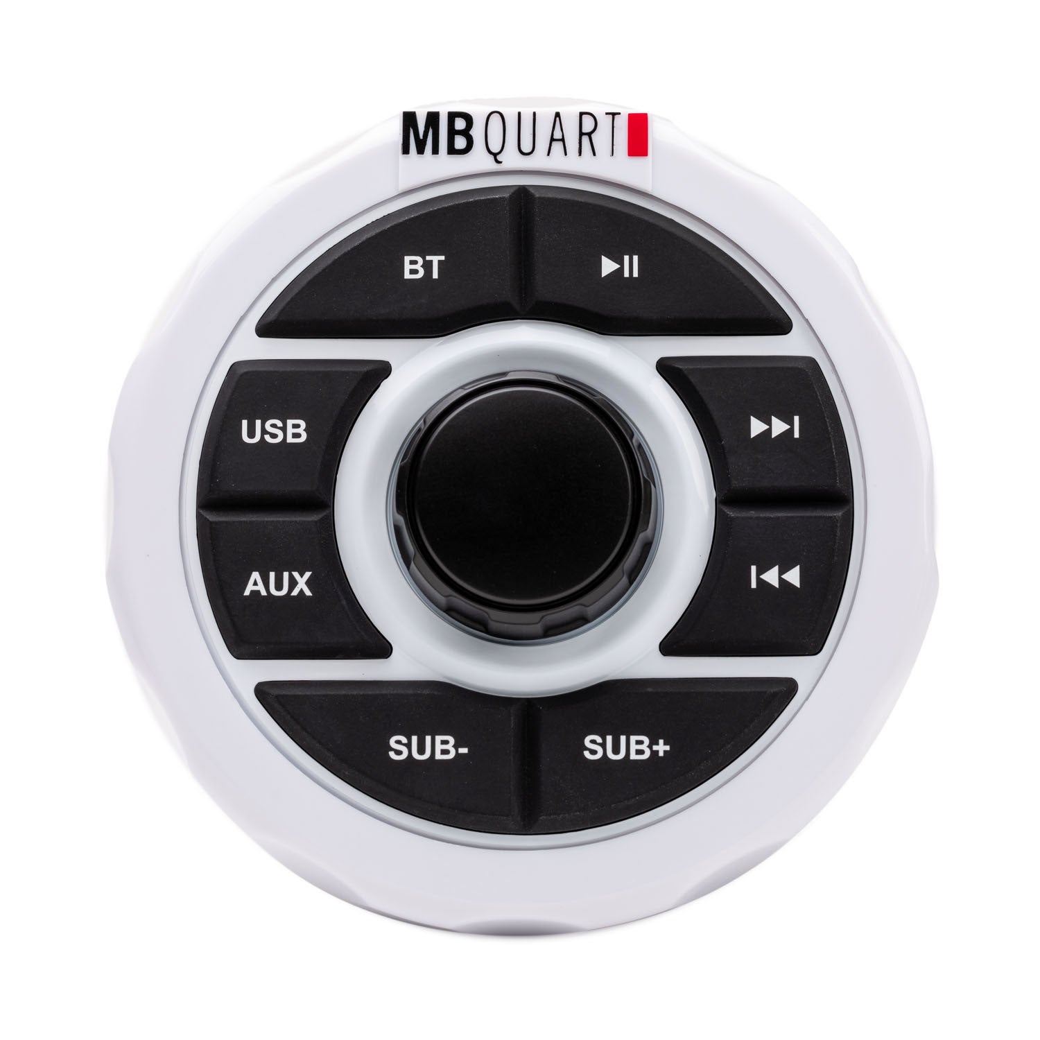 MB QUART GMR-1.5W Marine Receiver w/Bluetooth/USB/Aux+(4) Rockville 8" Speakers