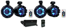 WB65KLS Black 2-Pack + NA2-500.5 5‑Ch Amp + N2‑WBT Bluetooth Bundle