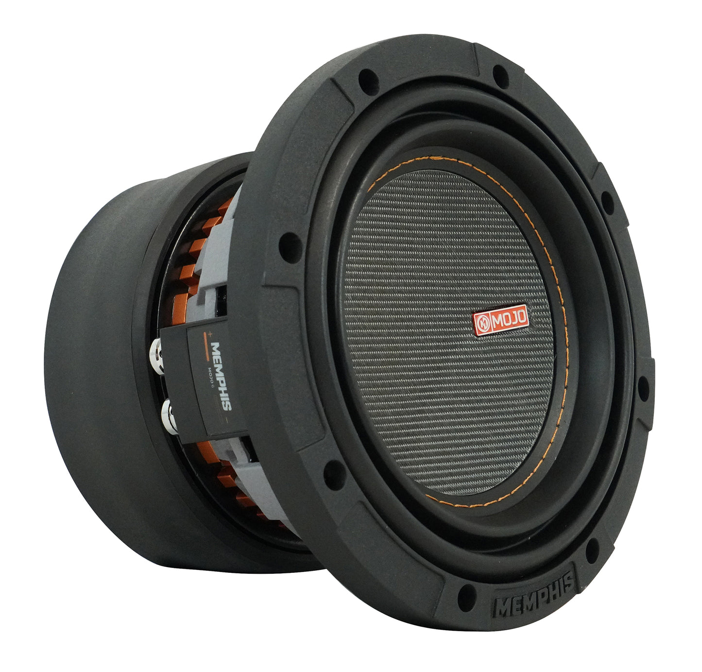 (2) Memphis Audio MOJO MJM612 6.5" 1400w Competition Car Subwoofers+Amp+Wire Kit