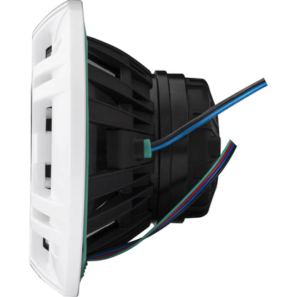 4) KICKER 48KMXL694 300w 6x9" Marine Speakers w/LED+5-Ch. Amplifier+Wires KMXL69