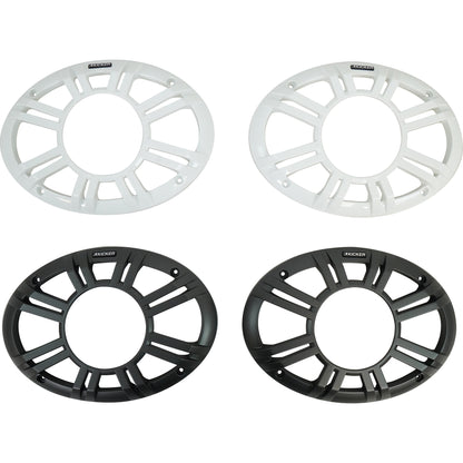 4) KICKER 48KMXL694 300w 6x9" Marine Speakers w/LED+5-Ch. Amplifier+Wires KMXL69