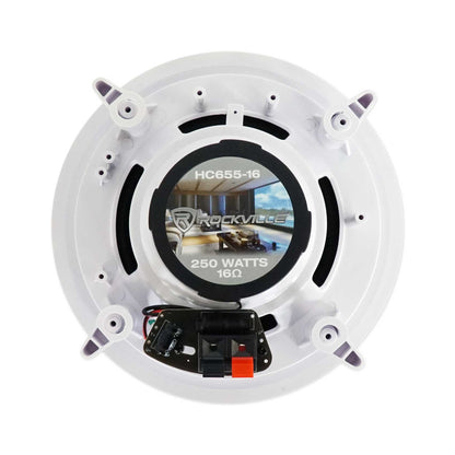 RPA60BT V2 + HC655-16 6.5" White 8-Pack Bundle