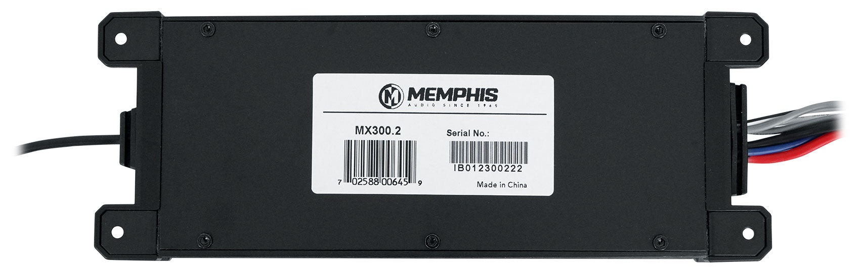 Memphis Audio MX300.2 300w 2 Channel ATV UTV Amplifier+(2) 6.5" Tower Speakers