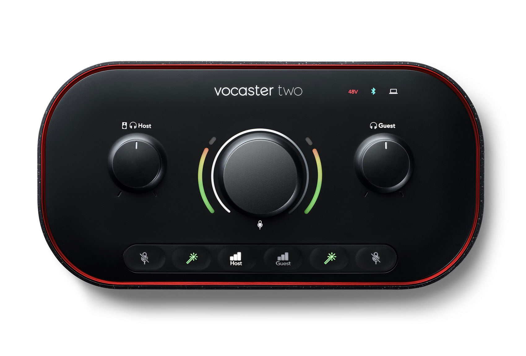 Focusrite Vocaster Two USB-C Podcast Audio Recording Interface+Bluetooth Speaker