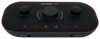 Focusrite Vocaster Two USB-C Podcast Audio Recording Interface+Bluetooth Speaker