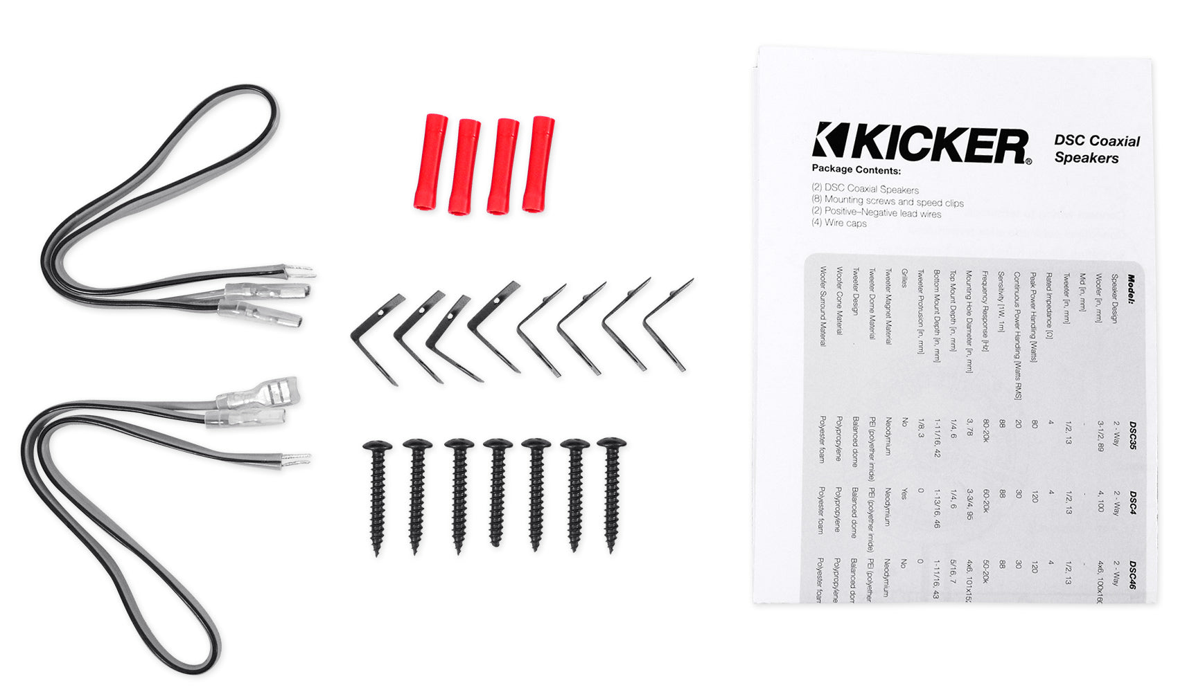 Pair Kicker 43DSC69304 DSC6930 6x9" 360w Car Speakers+Portable Bluetooth Speaker