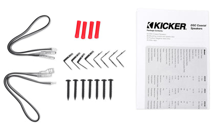 Pair Kicker 43DSC69304 DSC6930 6x9" 360w Car Speakers+Portable Bluetooth Speaker