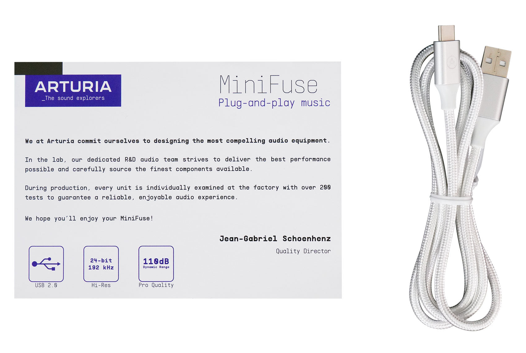 Minifuse 1 White+RPB2-BLACK