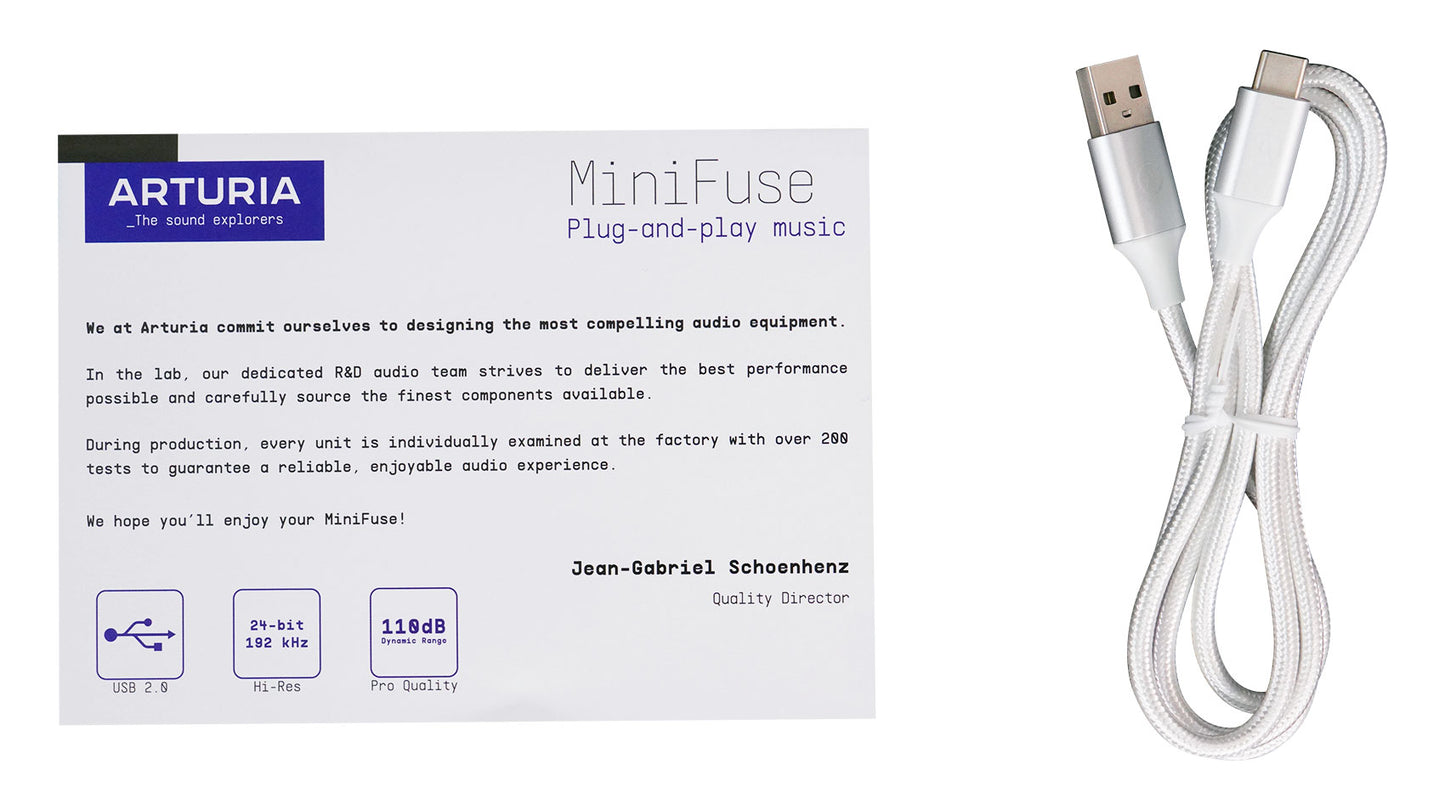 Minifuse 2 White+RPB2-BLACK