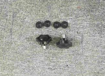 BEST PAR 60 BRACKET TIGHTENING KNOB (black pair)