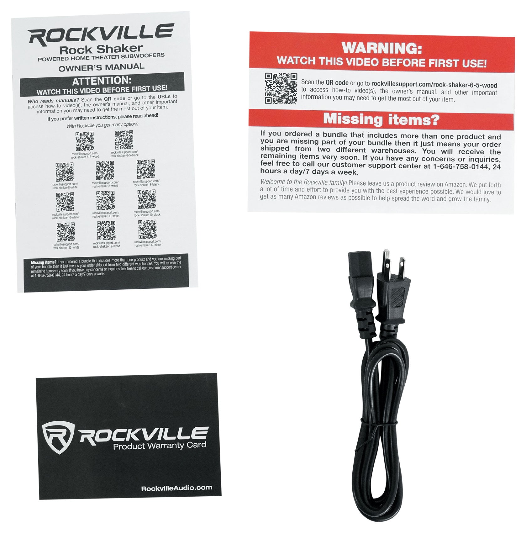 BluTube WD + RockShelf 64C Wood 2-Pack + Rock Shaker 6.5 Bundle