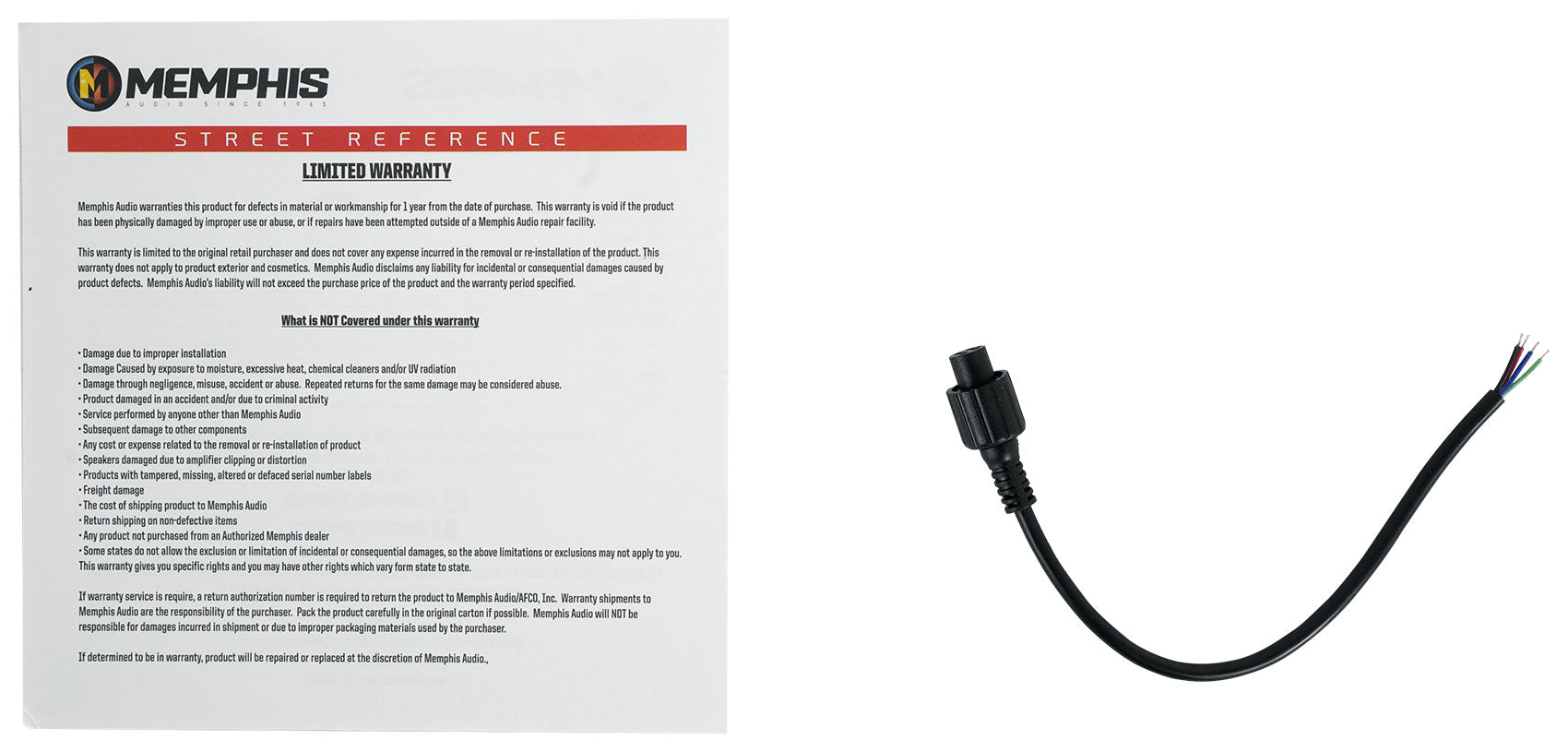 Memphis SRXPE10D4F Dual 10 inch Chuchero Car Enclosure Box w/ LED's and Bluetooth Speaker